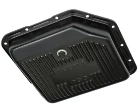 Trans-Dapt Performance TH350 TRANSMISSION PAN; STOCK DEPTH / STOCK CAPACITY; STEEL- BLACK FINISH