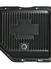 Trans-Dapt Performance TH350 TRANSMISSION PAN; 3-1/2 IN. DEEP / EXTRA CAPACITY; STEEL- BLACK FINISH                                     - 7174 - Image 2