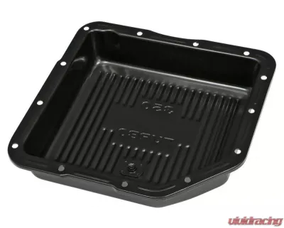 Trans-Dapt Performance TH350 TRANSMISSION PAN; 3-1/2 IN. DEEP / EXTRA CAPACITY; STEEL- BLACK FINISH - 7174