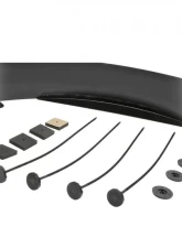 Trans-Dapt Performance 3 IN. WIDE RADIATOR FAN SHROUD; 20 IN. DIAMETER; STEEL- BLACK FINISH                                     - 7177 - Image 2