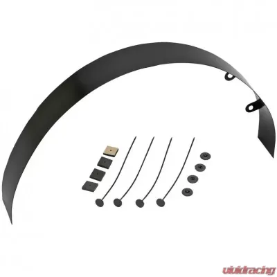 Trans-Dapt Performance 3 IN. WIDE RADIATOR FAN SHROUD; 20 IN. DIAMETER; STEEL- BLACK FINISH - 7177