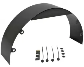 Trans-Dapt Performance 5-1/2 IN. WIDE RADIATOR FAN SHROUD; 20 IN. DIAMETER; STEEL- BLACK FINISH