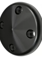 Trans-Dapt Performance ALUMINUM '69-85 SB CHEVY WATER PUMP NOSE PULLEY; LONG WATER PUMP- BLACK FINISH                                     - 7181 - Image 3
