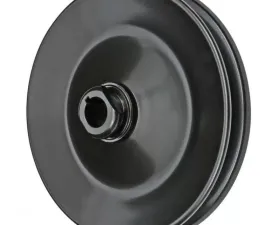 Trans-Dapt Performance 67-84 GM VEHICLE STEEL POWER STEERING PULLEY- BLACK FINISH