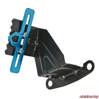 Trans-Dapt Performance SB CHEVY & 4.3L V6 STEEL TIMING TAB & POINTER; 7 IN. BALANCER- BLACK FINISH - 7189