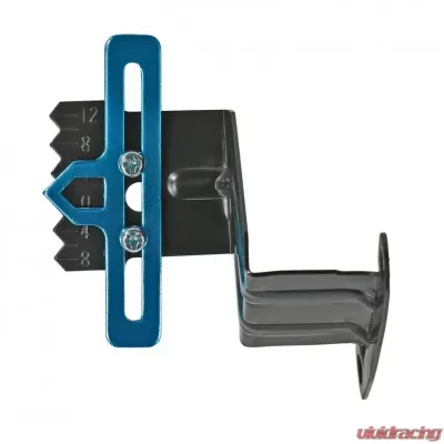 Trans-Dapt Performance SB CHEVY & 4.3L V6 STEEL TIMING TAB & POINTER; 7 IN. BALANCER- BLACK FINISH - 7189