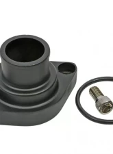 Trans-Dapt Performance SB & BB CHEVY ALUMINUM WATER NECK; STRAIGHT-UP NECK DESIGN- BLACK FINISH                                     - 7192 - Image 3