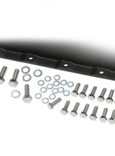 Trans-Dapt Performance SB CHEVY 283-350 ('55-79) FINNED ALUMINUM ENGINE OIL PAN- BLACK FINISH                                     - 7424 - Image 4