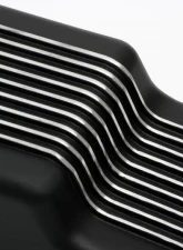 Trans-Dapt Performance SB CHEVY 305-350 ('86-00) FINNED ALUMINUM ENGINE OIL PAN- BLACK FINISH                                     - 7425 - Image 2