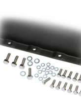 Trans-Dapt Performance SB CHEVY 305-350 ('86-00) FINNED ALUMINUM ENGINE OIL PAN- BLACK FINISH                                     - 7425 - Image 3