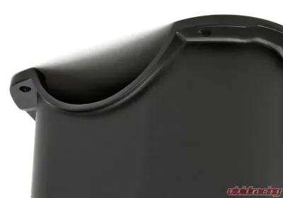 Trans-Dapt Performance SB CHEVY 305-350 ('80-85) FINNED ALUMINUM ENGINE OIL PAN- BLACK FINISH - 7426