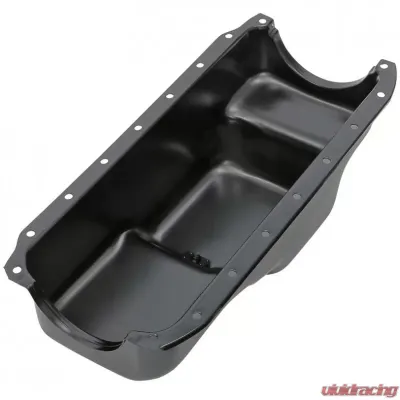 Trans-Dapt Performance CHRYSLER 360 ('71-80) STEEL ENGINE OIL PAN- BLACK FINISH - 7428