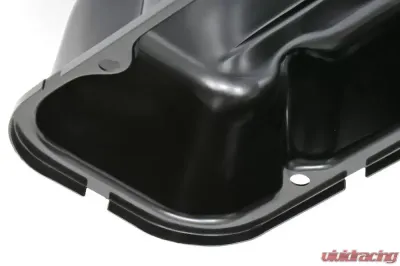 Trans-Dapt Performance BUICK 350 ('68-81) STEEL VALVE COVERS; SHORT- BLACK FINISH - 7438