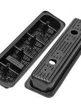 Trans-Dapt Performance SB CHEVY 5.0-5.7L STEEL VALVE COVERS (Trucks Only)- BLACK FINISH                                     - 7443 - Image 6