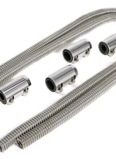 Trans-Dapt Performance STAINLESS STEEL HEATER HOSE KIT- POLISHED ALUMINUM ENDS                                     - 8208 - Image 3