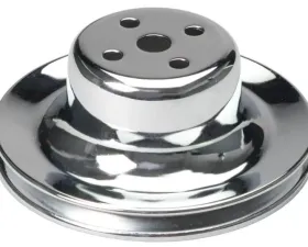 Trans-Dapt Performance WATER PUMP Pulley; 1 Groove; 1965-1966 FORD 289; O.E. Water Pump-CHROME Ford 4.7L V8