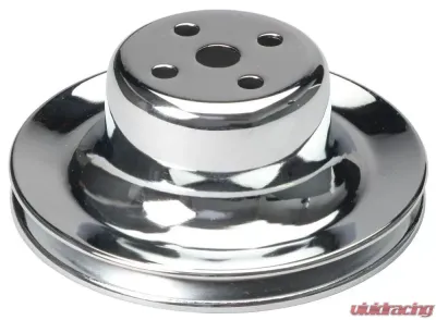 Trans-Dapt Performance WATER PUMP Pulley; 1 Groove; 1965-1966 FORD 289; O.E. Water Pump-CHROME Ford 4.7L V8 - 8300