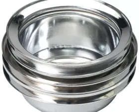 Trans-Dapt Performance CRANKSHAFT Pulley; 3 Groove; 1965-1966 FORD 289; O.E. Water Pump-CHROME Ford 4.7L V8