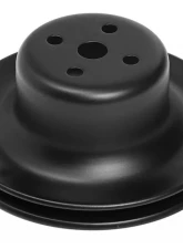Trans-Dapt Performance WATER PUMP Pulley; 1 Groove; 1965-1966 FORD 289; O.E. Water Pump- ASPHALT BLACK Ford 4.7L V8                                     - 8306 - Image 3