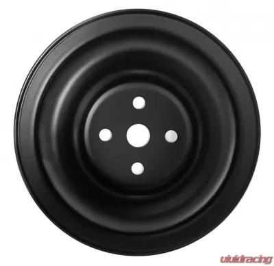 Trans-Dapt Performance WATER PUMP Pulley; 1 Groove; 1965-1966 FORD 289; O.E. Water Pump- ASPHALT BLACK Ford 4.7L V8 - 8306