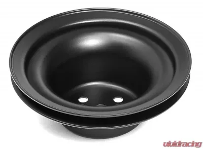 Trans-Dapt Performance WATER PUMP Pulley; 1 Groove; 1965-1966 FORD 289; O.E. Water Pump- ASPHALT BLACK Ford 4.7L V8 - 8306