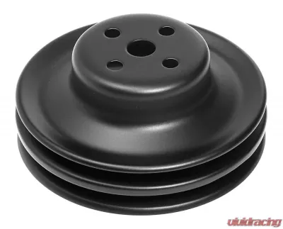 Trans-Dapt Performance WATER PUMP Pulley; 2 Groove; 1965-1966 FORD 289; O.E. Water Pump- ASPHALT BLACK Ford 4.7L V8 - 8307