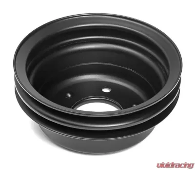 Trans-Dapt Performance CRANKSHAFT Pulley; 2 Groove; 65-66 FORD 289; O.E. Water Pump- ASPHALT BLACK Ford 4.7L V8 - 8310