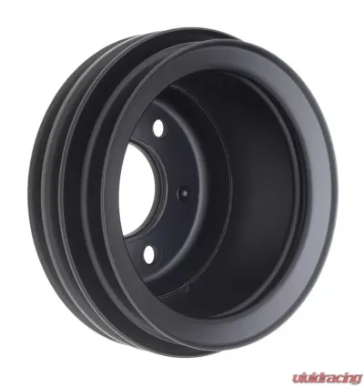 Trans-Dapt Performance CRANKSHAFT Pulley; 3 Groove; 65-66 FORD 289; O.E. Water Pump- ASPHALT BLACK Ford 4.7L V8 - 8311