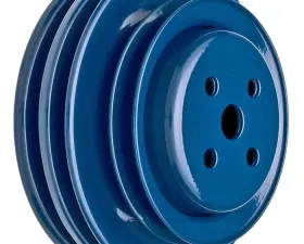 Trans-Dapt Performance WATER PUMP Pulley; 3 Groove; 64-73 FORD 289 w/CA smog pump; O.E. W/P- FORD BLUE Ford 4.7L V8