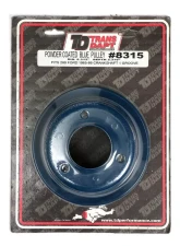 Trans-Dapt Performance CRANKSHAFT Pulley; 1 Groove; 65-66 FORD 289; O.E. Water Pump- FORD BLUE Ford 4.7L V8                                     - 8315 - Image 5