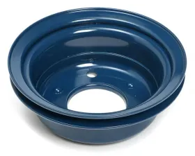 Trans-Dapt Performance CRANKSHAFT Pulley; 1 Groove; 65-66 FORD 289; O.E. Water Pump- FORD BLUE Ford 4.7L V8
