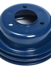 Trans-Dapt Performance CRANKSHAFT Pulley; 2 Groove; 65-66 FORD 289; O.E. Water Pump- FORD BLUE Ford 4.7L V8                                     - 8316 - Image 3
