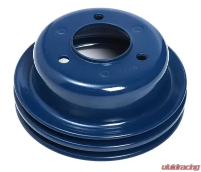 Trans-Dapt Performance CRANKSHAFT Pulley; 2 Groove; 65-66 FORD 289; O.E. Water Pump- FORD BLUE Ford 4.7L V8 - 8316