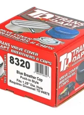 Trans-Dapt Performance PUSH-IN Breather Cap Only (no Grommet); 2-3/4 in. Diameter- FORD BLUE                                     - 8320 - Image 3