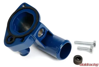 Trans-Dapt Performance FORD BLUE POWDER-COATED WATER NECK; 79-95 MUSTANG Ford Mustang 1995 5.8L V8 - 8343