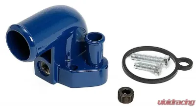 Trans-Dapt Performance FORD BLUE POWDER-COATED WATER NECK; 79-95 MUSTANG Ford Mustang 1995 5.8L V8 - 8343