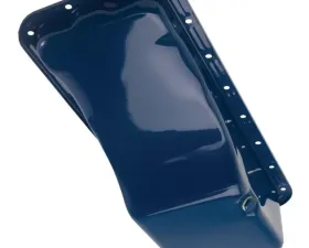 Trans-Dapt Performance 58-76 Ford 352/390/406/427/428 (Front Sump) OE-Style Oil Pan-FORD Blue (Stock)