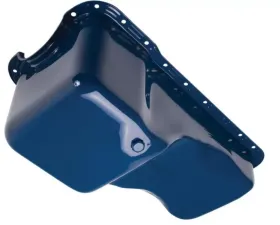 Trans-Dapt Performance 1967-81 Ford 351W (no dipstick) OEM-Style Oil Pan- FORD Blue (Stock)