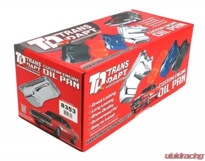 Trans-Dapt Performance FORD 351W 1988-97 TRUCK & VAN BLUE OIL PAN - 8353