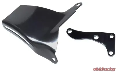 Trans-Dapt Performance OEM-Style ALTERNATOR Bracket (Top); CHEVY SB (69-75); LONG W/P- ASPHALT BLACK Chevrolet 1975 5.7L V8 - 8516