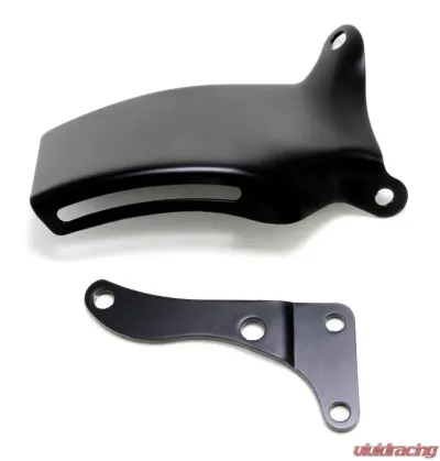 Trans-Dapt Performance OE Style ALTERNATOR Bracket Set; CHEVY SB (76-86); LONG W/P- ASPHALT BLACK Chevrolet - 8517