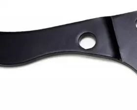 Trans-Dapt Performance OEM-Style ALTERNATOR Bracket (Bottom); CHEVY SB (69-86); LONG W/P-ASPHALT BLACK Chevrolet