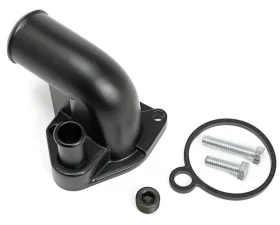 Trans-Dapt Performance ASPHALT BLACK POWDER-COATED WATER NECK; 79-95 MUSTANG Ford Mustang 1995 5.8L V8