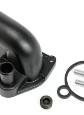 Trans-Dapt Performance ASPHALT BLACK POWDER-COATED WATER NECK; 79-95 MUSTANG Ford Mustang 1995 5.8L V8                                     - 8585 - Image 3