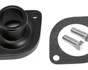 Trans-Dapt Performance ASPHALT BLACK POWDER-COATED WATER NECK; MOPAR V8