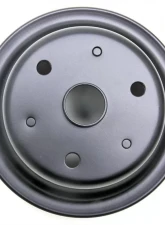Trans-Dapt Performance CRANKSHAFT Pulley; 2 Groove; CHEVROLET SB (69-85);LONG Water Pump-ASPHALT BLACK Chevrolet                                     - 8607 - Image 2