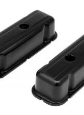 Trans-Dapt Performance BUICK 231 V6 ASPHALT BLACK POWDER COATED VALVE COVERS                                     - 8609 - Image 4