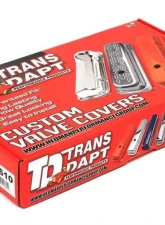 Trans-Dapt Performance CADILLAC ASPHALT BLACK POWDER COATED VALVE COVERS                                     - 8610 - Image 4