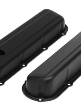 Trans-Dapt Performance CADILLAC ASPHALT BLACK POWDER COATED VALVE COVERS                                     - 8610 - Image 4