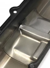 Trans-Dapt Performance OLDS CTR. HOLE ASPHALT BLACK POWDER COATED VALVE COVERS                                     - 8611 - Image 2